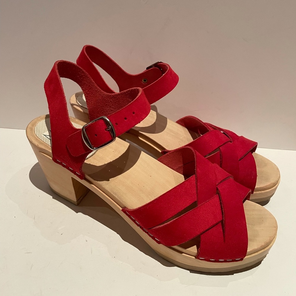 Maguba Swedish Wood Sandals Size 40